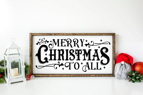 Christmas Vintage sign SVG Bundle, Retro Sign Bundle SVG Shetara Begum 