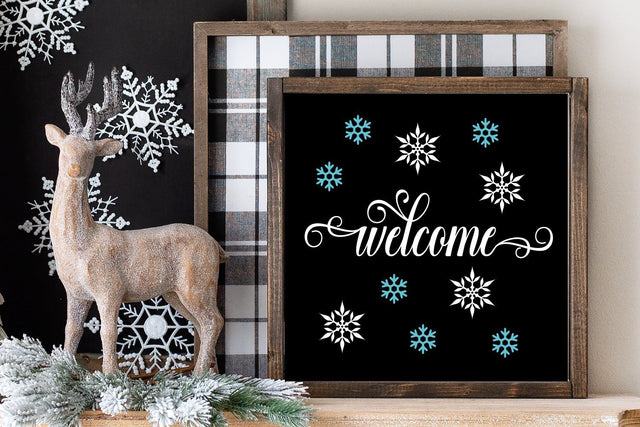 Christmas Welcome Sign SVG SVG zoellartz 