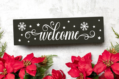 Christmas Welcome Sign SVG SVG zoellartz 