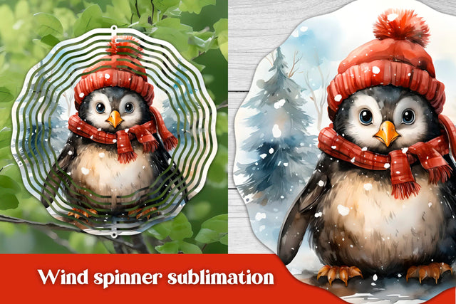 Christmas wind spinner PNG | Animals wind spinner Sublimation Svetana Studio 