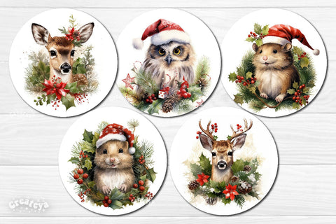Christmas wind spinner Sublimation Bundle Christmas bundle sublimation wind spinner PNG Owl Wind Spinner Sublimation Createya Design 