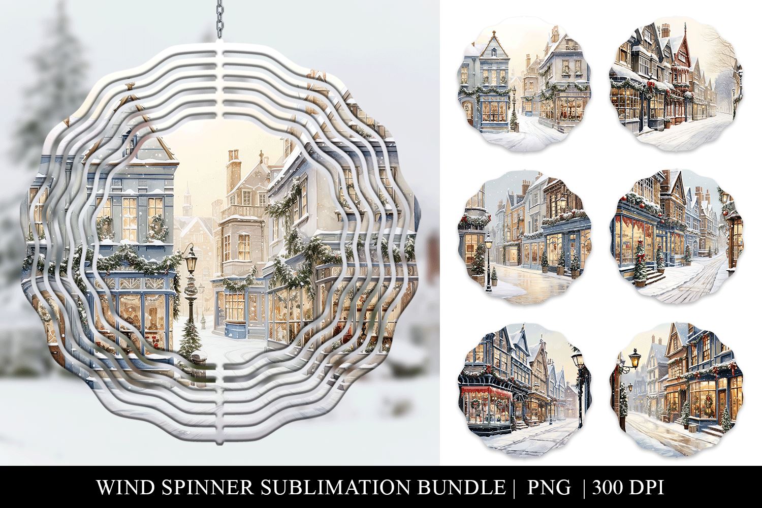 Wind spinner sublimation bundle