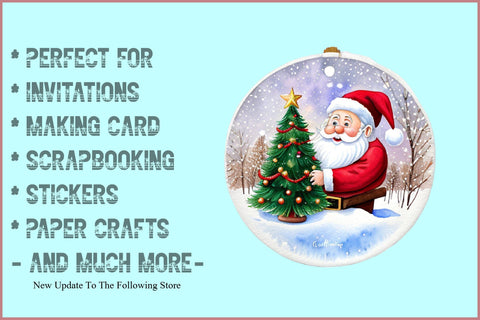 Christmas Wind Spinner Sublimation Set-1 Sublimation Creativeart88 