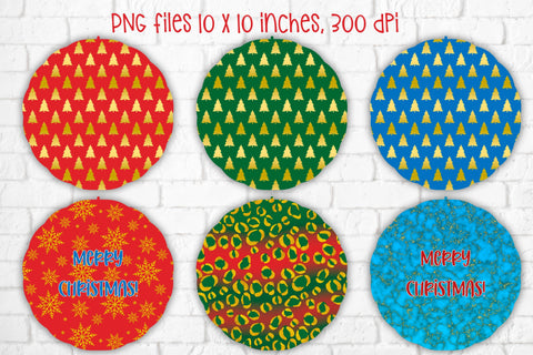 Christmas wind spinner | Wind spinner sublimation Sublimation Svetana Studio 