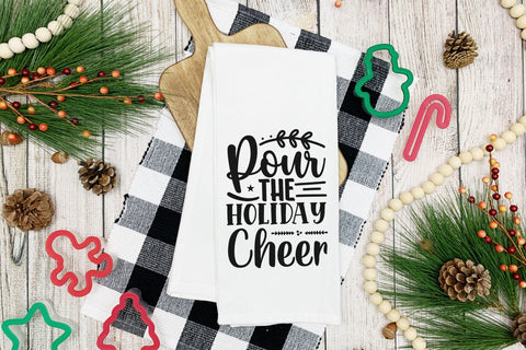 Christmas Wine Bag Bundle SVG Rupkotha 