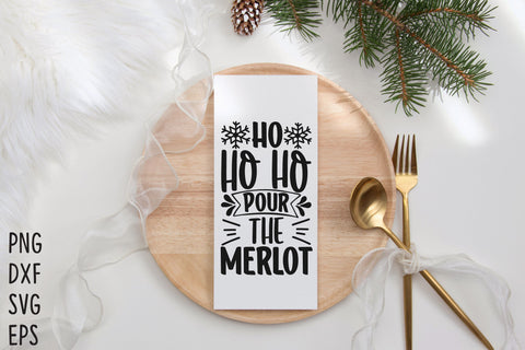 Christmas Wine Bag Bundle SVG Rupkotha 