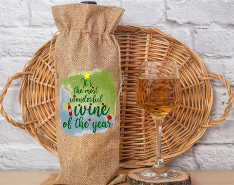 Christmas Wine Bag Sublimation Designs Bundle, 6 Designs, Christmas Wine Bag PNG Files, Christmas Time Is Better With Wine PNG, Dear Santa Just Bring Wine PNG Sublimation HappyDesignStudio 