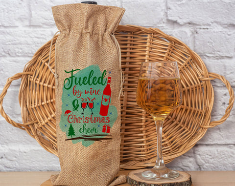 Christmas Wine Bag Sublimation Designs Bundle, 6 Designs, Christmas Wine Bag PNG Files, Christmas Time Is Better With Wine PNG, Dear Santa Just Bring Wine PNG Sublimation HappyDesignStudio 