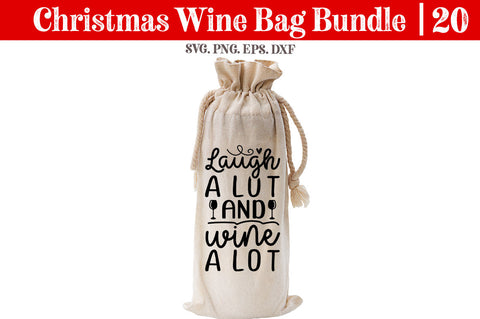 Christmas Wine Bag SVG Bundle SVG etcify 