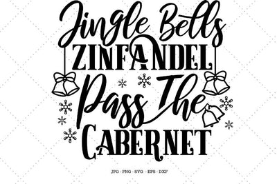 Christmas Wine, Gift for Wine Lover, Wine Shirts, Cute Holiday Shirt, Jingle Bells, Wine Gift, Wine Shirt, Christmas Wine Glass SVG SVG Digital Designer 
