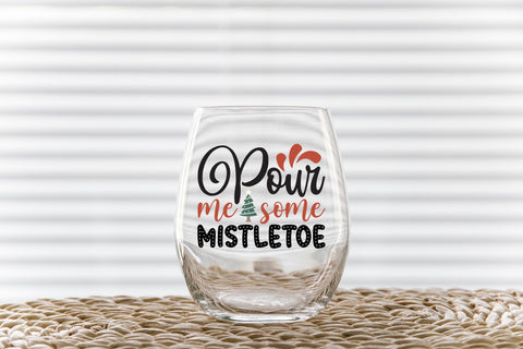 Christmas Wine Svg Bundle SVG Rupkotha 