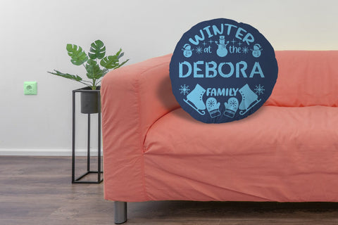 Christmas | Winter Family monogram 11 SVG zafrans studio 