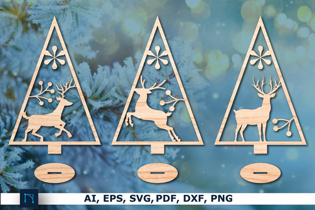 Christmas Winter SVG Laser Cut Bundle SVG MD JOYNAL ABDIN 