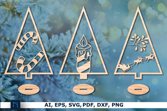 Christmas Winter SVG Laser Cut Bundle SVG MD JOYNAL ABDIN 