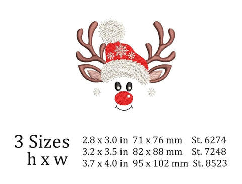 Christmas Winter Unicorn Embroidery Design. Holiday Embroidery Designs. Embroidery/Applique DESIGNS ArtEMByNatalia 