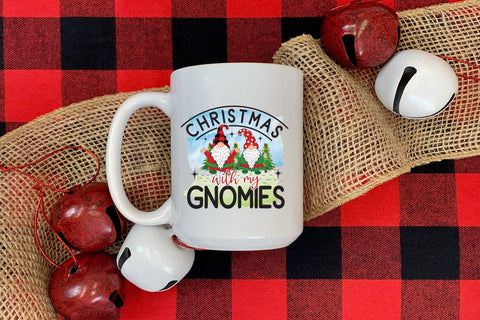Christmas with My Gnomies PNG Sublimation Sublimation CraftLabSVG 