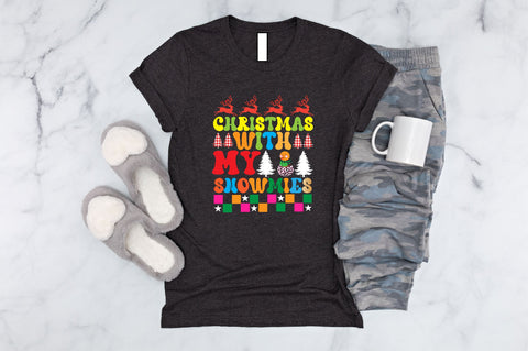 Christmas with My Snowmies Sublimation SVGArt 