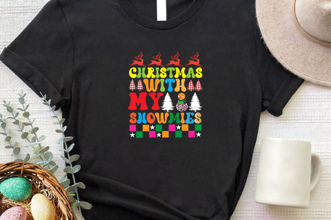 Christmas with My Snowmies Sublimation SVGArt 