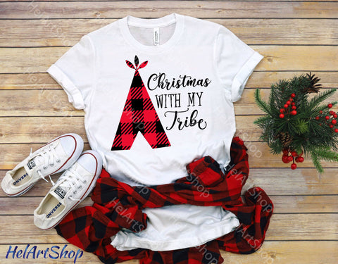 Christmas With My Tribe svg SVG _HelArtShop_ 