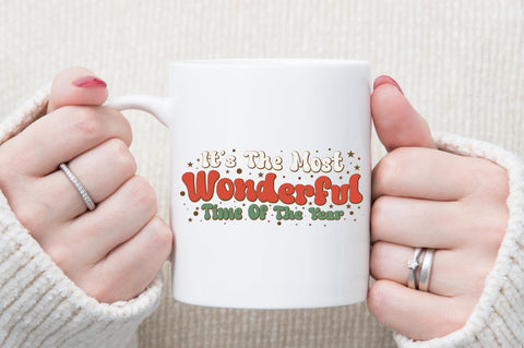 Christmas Wonderful Time SVG Design SVG designartist 