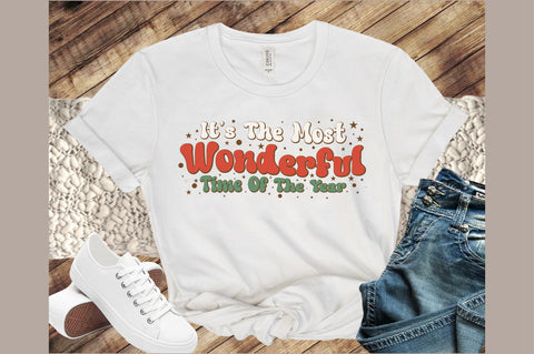 Christmas Wonderful Time SVG Design SVG designartist 