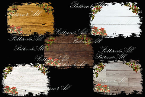 Christmas Wood Background,Digital Sublimation PNG Clipart Bundle, PNG Distressed Winter Sublimation Backsplash,Background PNG Wood Plank Sublimation ArtStudio 