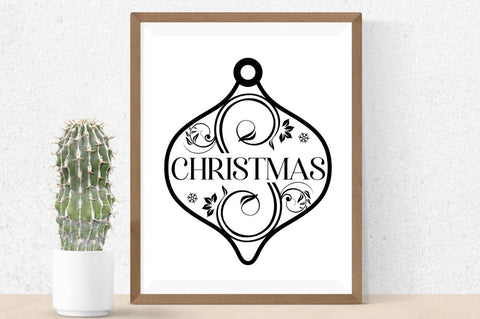 Christmas Word Ornaments SVG Bundle SVG Regulrcrative 