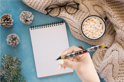 Christmas Wraps Bundle Sublimation Designs Leopard Print Pens Sublimation OrangeBrushStudio 