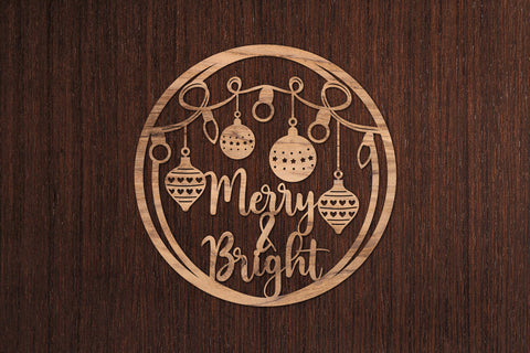Christmas Wreath 2 - Svg Eps Ai Png Pdf SVG zafrans studio 