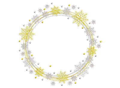 Christmas Wreath Embroidery Design Embroidery/Applique DESIGNS Nino Nadaraia 