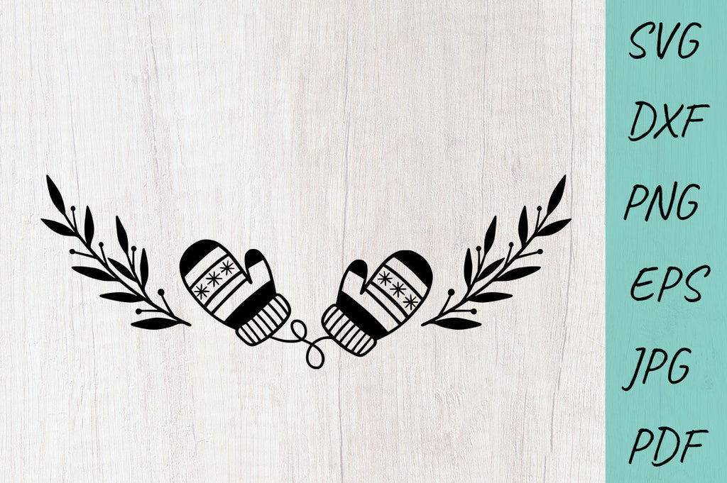 Christmas wreath SVG | Monogram Christmas | Winter Monogram - So Fontsy
