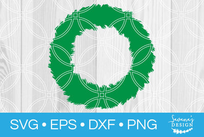 Christmas Wreath SVG SavanasDesign 