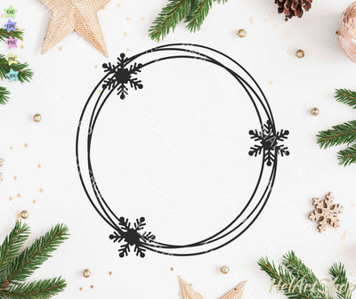 Christmas wreath svg SVG _HelArtShop_ 