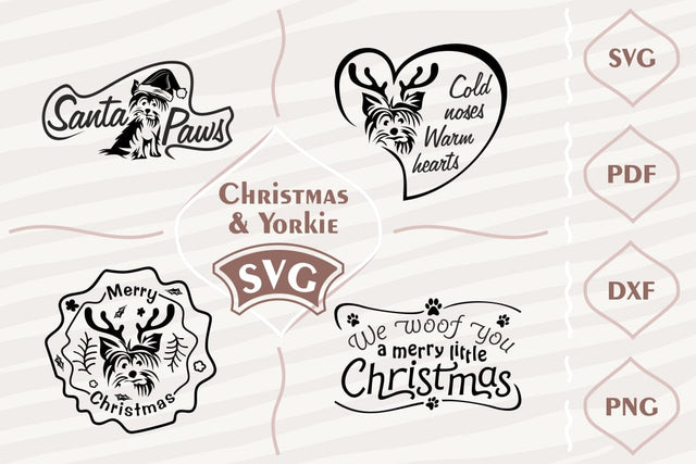 Christmas & Yorkie - SVG bundle SVG Digital Mojito 