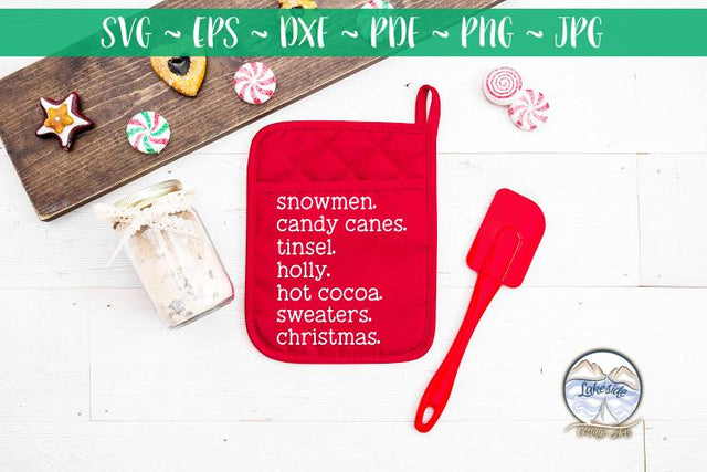 Christmassy Favorites Holiday SVG Design SVG Lakeside Cottage Arts 