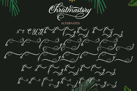 Christmastory Font love script 