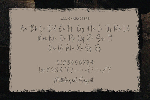 Christoper Brothers - Handwritten font Font Timur type 