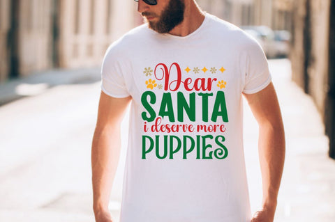 Chritsmas Dog Quotes SVG Bundle SVG DESIGNISTIC 