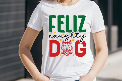 Chritsmas Dog Quotes SVG Bundle SVG DESIGNISTIC 