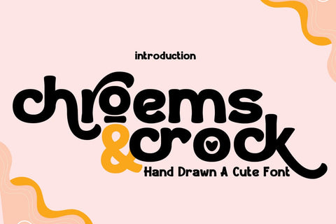 chroems and crock Font JH-CreativeFont 