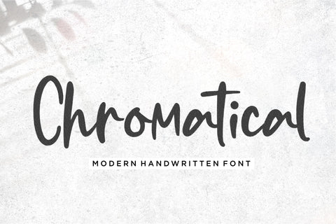Chromatical Font Qwrtype Foundry 