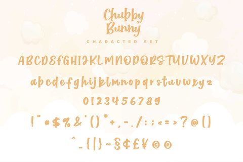 Chubby Bunny - A Quirky Handwritten Font Font Typobia 