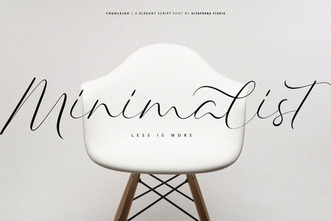 Chudleigh - Script Font Font Alpaprana Studio 