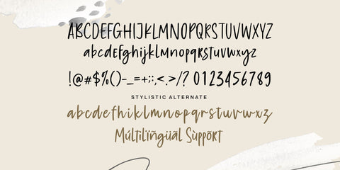 Chunky Hulrey Font Allouse.Studio 