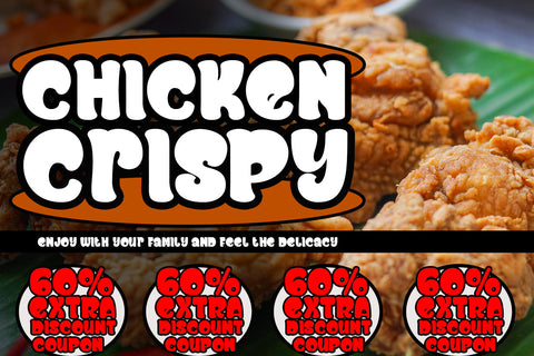 Chunky Spinach Family Font JH-CreativeFont 