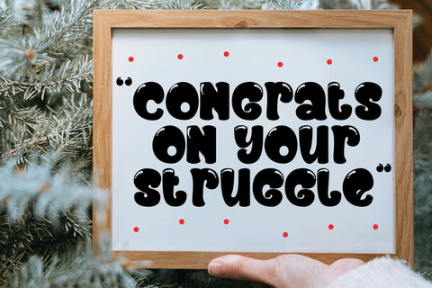 Chunky Spinach Family Font JH-CreativeFont 