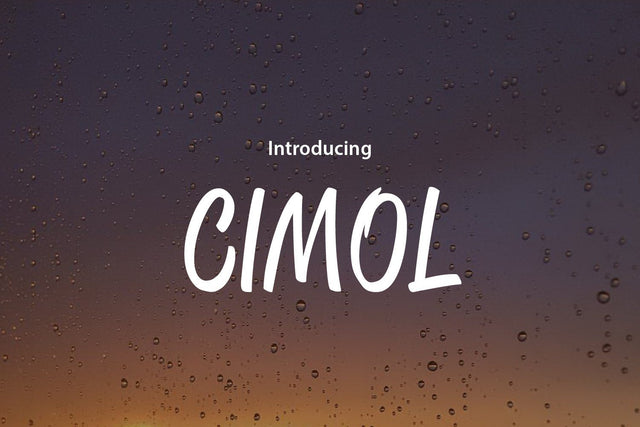 CIMOL Font zafrans studio 
