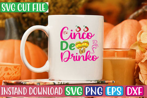 Cinco De Drinko SVG Cut File SVG Studio Innate 