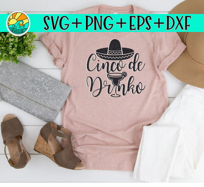 Cinco De Drinko SVG PNG EPS DXF SVG On the Beach Boutique 