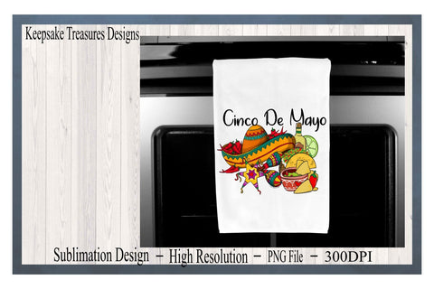 Cinco De Mayo, Fiesta Design With Multiple Uses, Cinco De Mayo Clipart, Digital Download, Sublimation PNG, Sublimation Keepsake Treasures Designs LLC. 